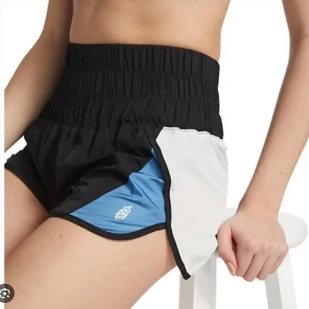 Free People Movement The Way Home Color Block Running Shorts